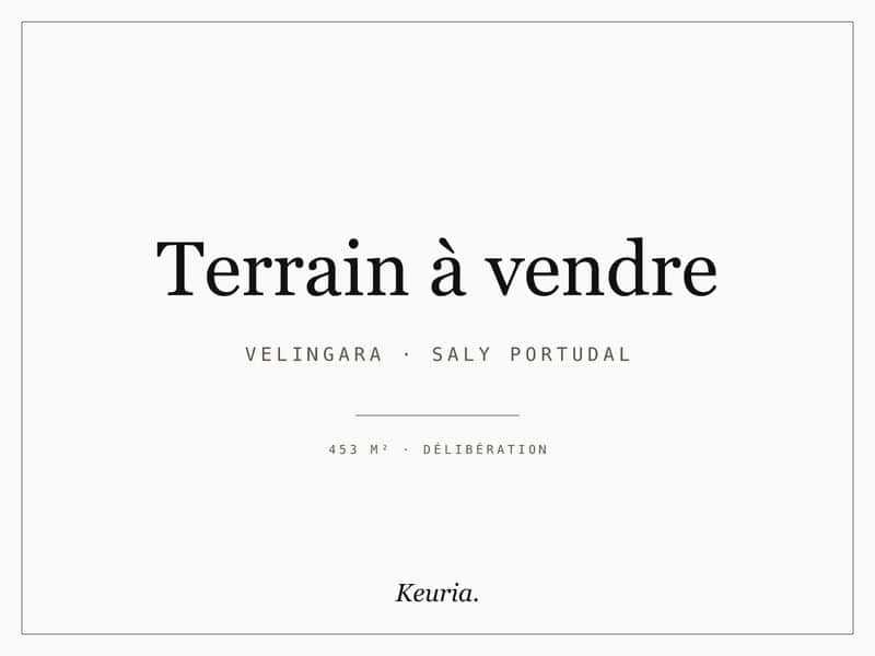 Terrain 453 m² Saly Velingara — face Lycée Diambars