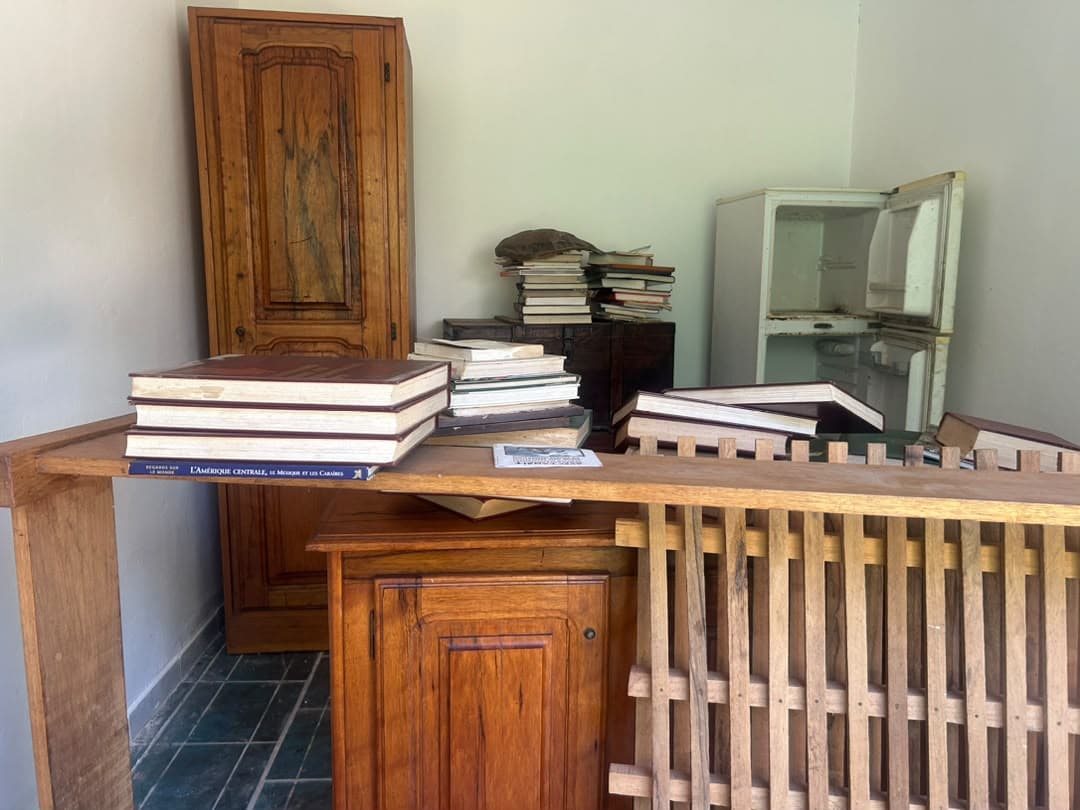 Le bureau au rez-de-chaussée